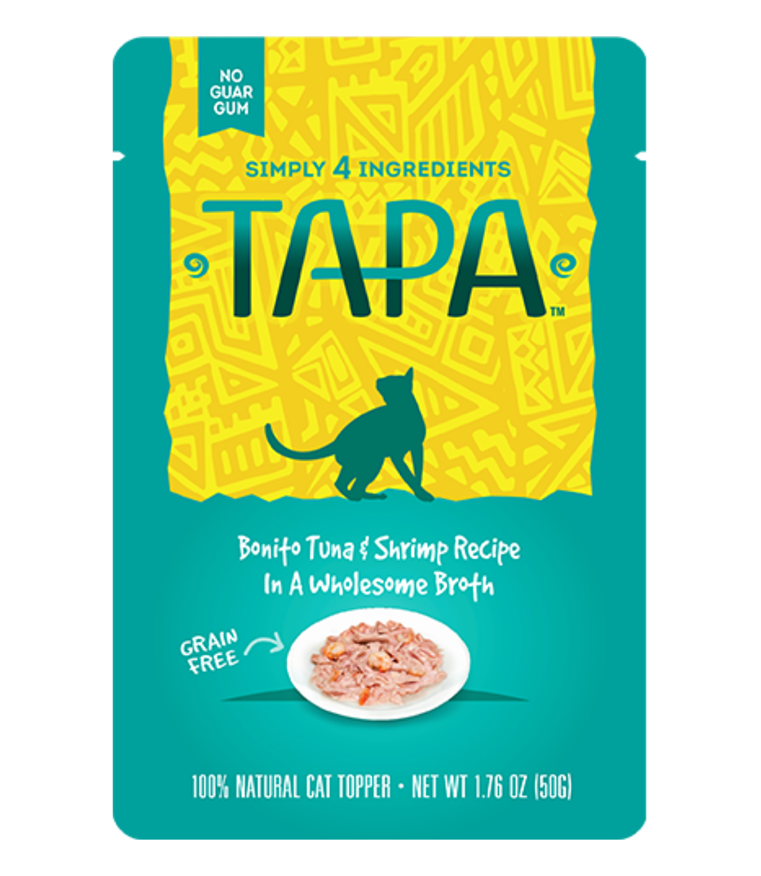 RAWZ TAPA Shreds Tuna & Shrimp 1.76oz - 8pk